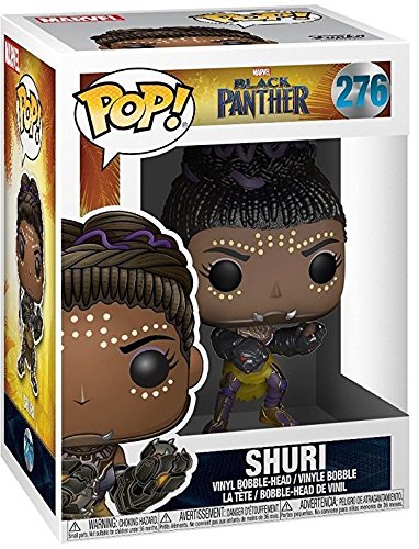 Funko MARVEL ブラックパンサー SHURI ボブルヘッド 276 Amazon.com: Pop! Black Panther 276 - Shuri Blacklight Target